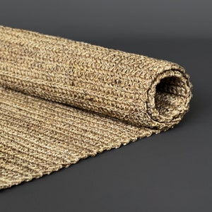 Entryway Rug Indoor Thin DoorMat, Natural Fiber Small Rug, Hand Woven Boho Premium Sisal Doormat - IndieArt