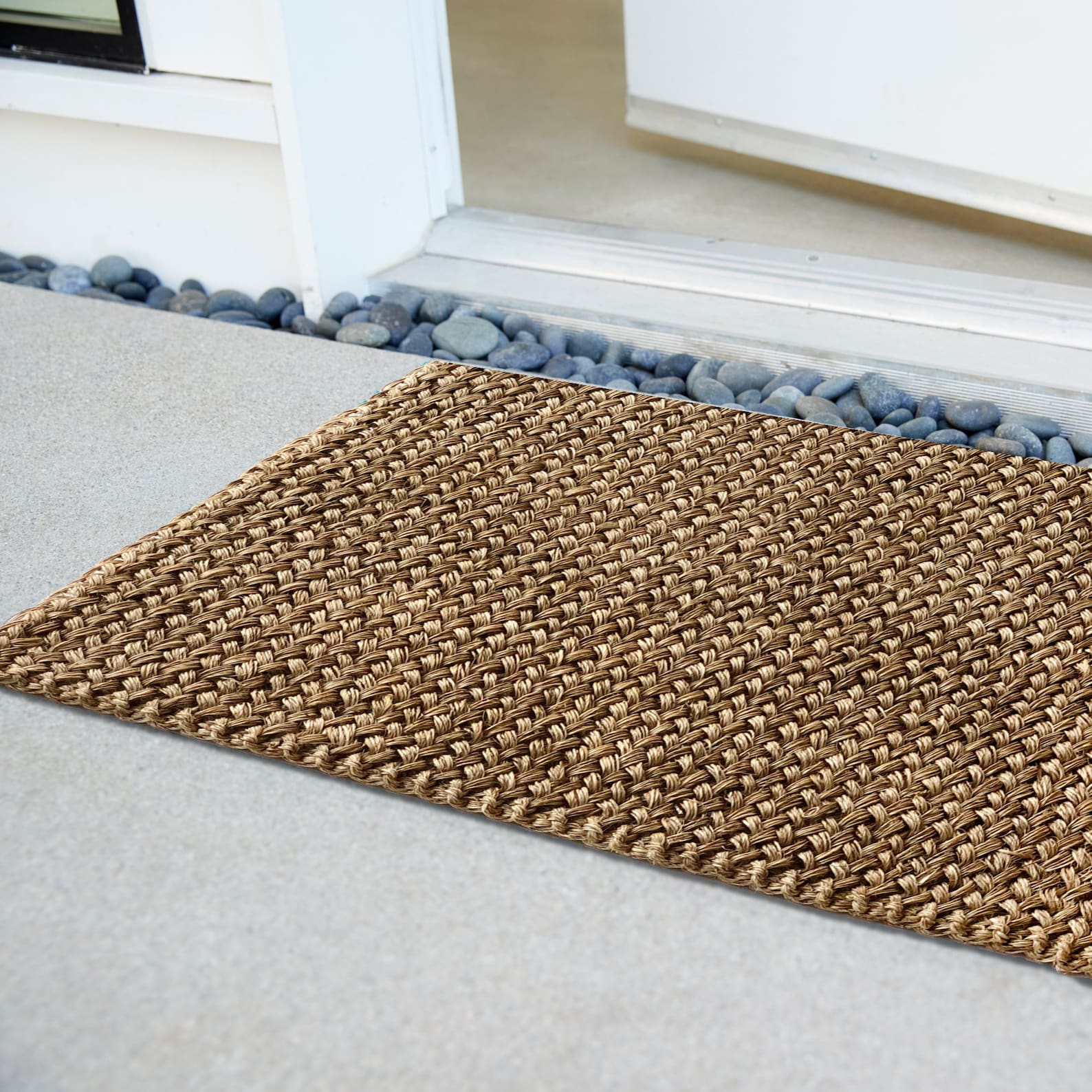 Entryway Rug Indoor Door Mat Natural Fiber Braided Small Rug Etsy