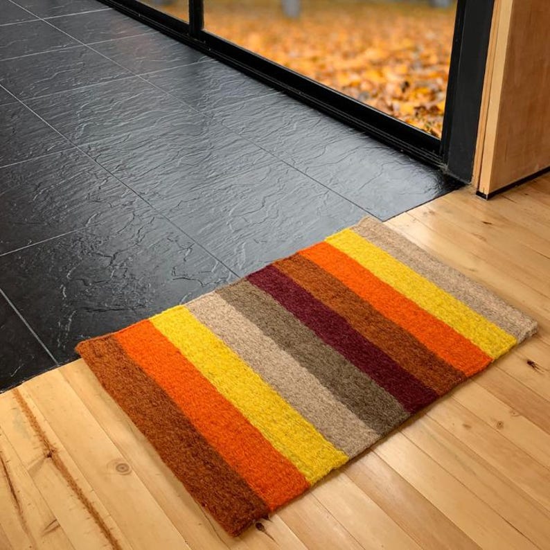cozy sisal colorful rug
