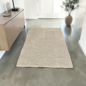 entryway natural handmade rug