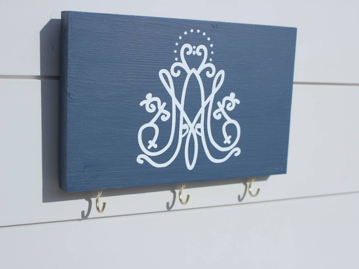 Wooden Rosary Wall Hanger Rosary Wall Display Rosary Wall - Etsy