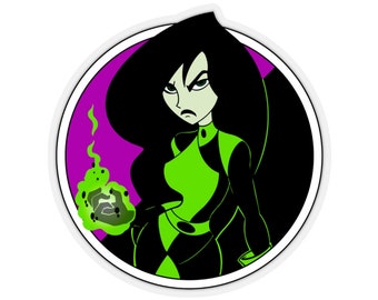 Shego Wherever She Wanna Sticker / Anarchy / Anarcha-feminism / Anfem / Shego / Kimpossible / Feminist / Leftist