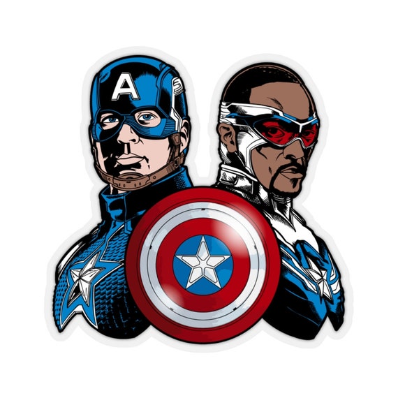 シールドを渡すステッカー / マーベル / MCU / キャプテン・アメリカ