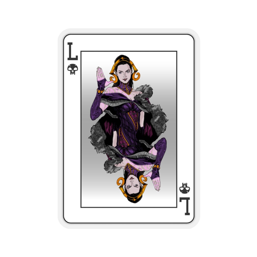 Gatewatch: Liliana Stickers / Magic the Gathering / MTG / Gatewatch / Liliana / Nerd / Nerdpoker