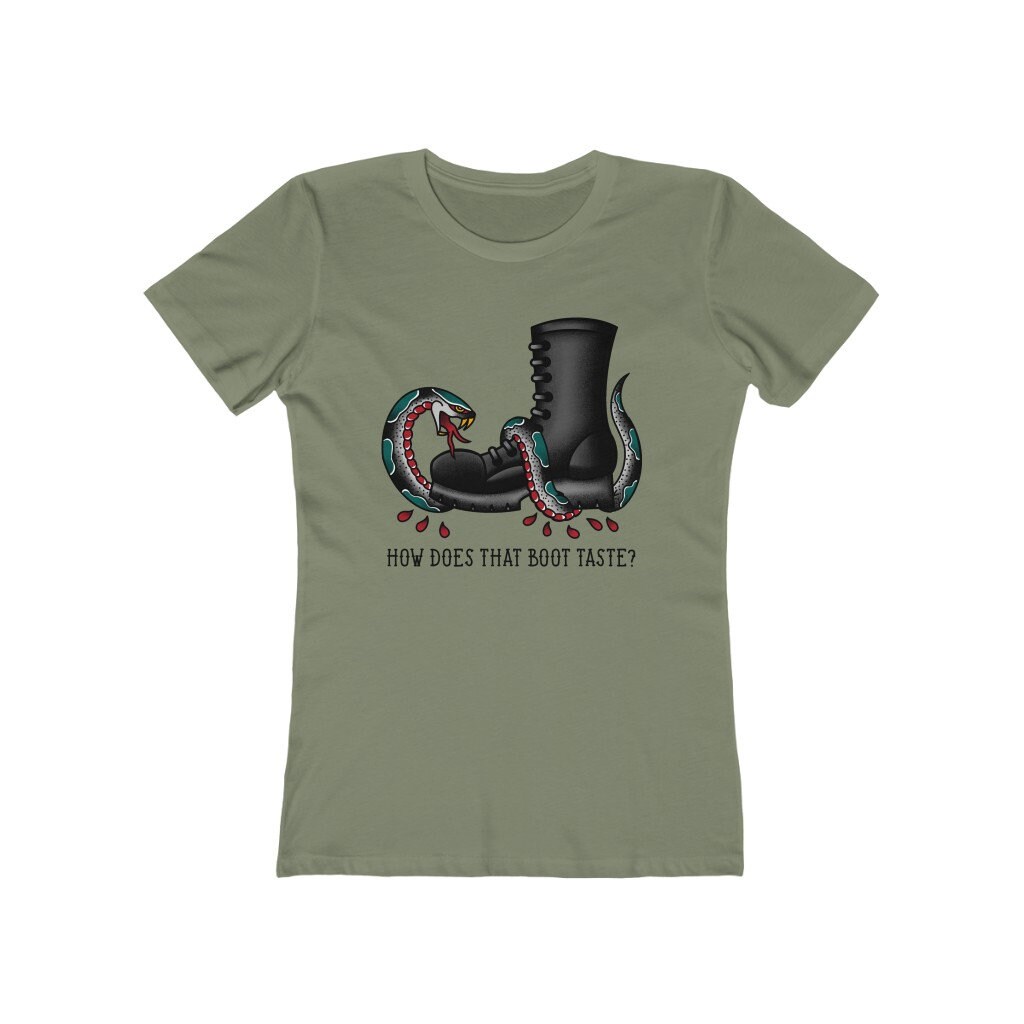 Boot Licker Old School Tattoo S.O. Tee / Bootlicker / Anarchy Etsy