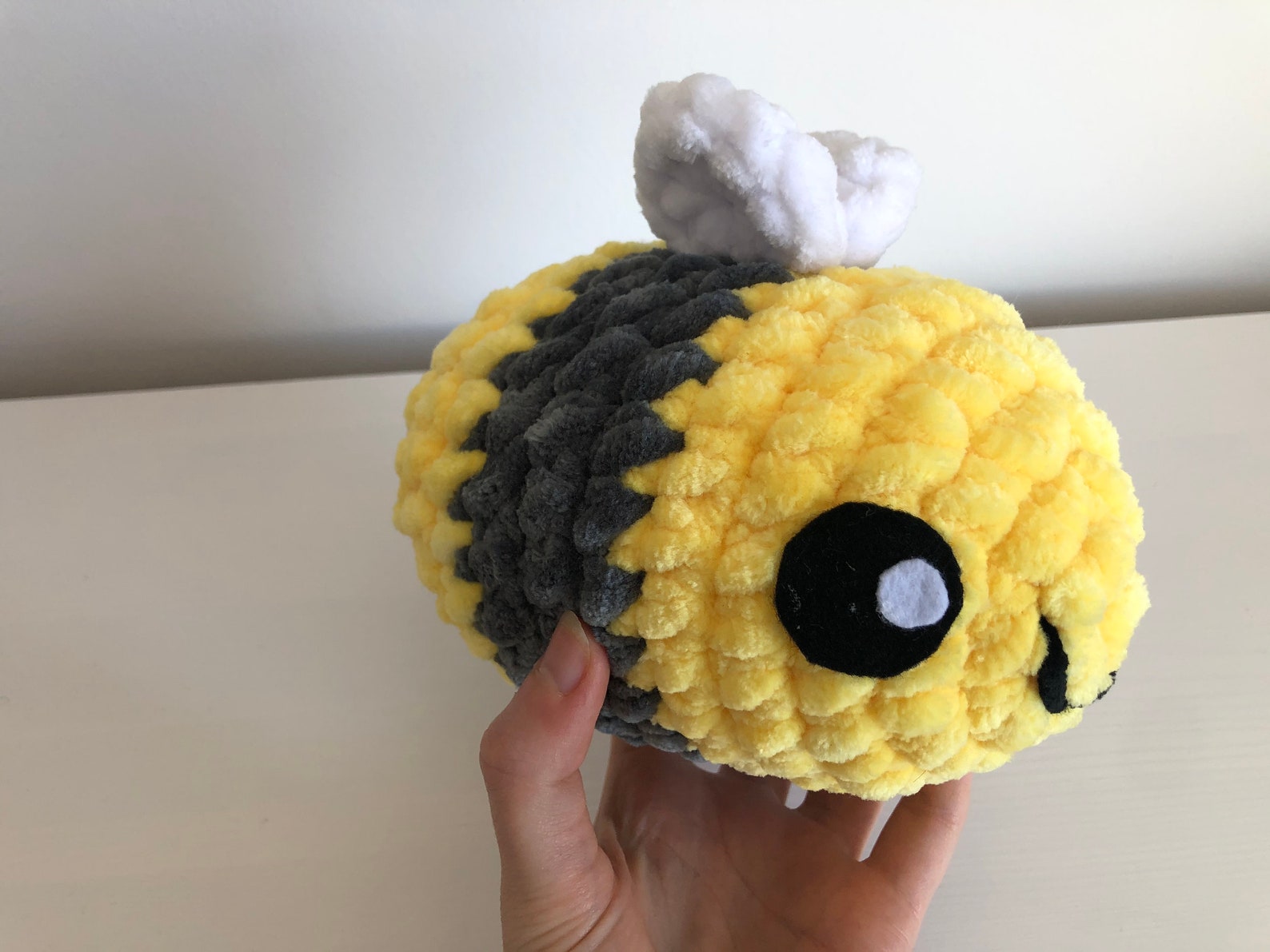 Chonky Bee Plush Mini Bee Pillow Soft Bumble Bee Plush | Etsy
