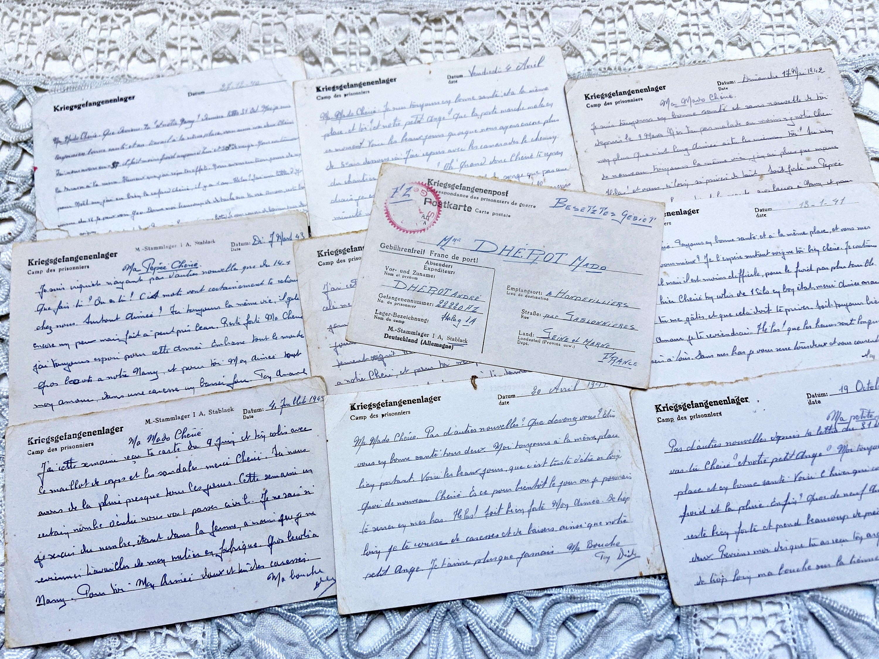 1940s Writing Set Etsy