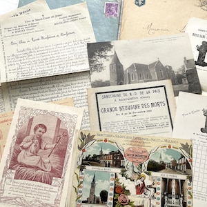 Década de 1920: Dos cartas solicitando donaciones a organizaciones benéficas de las décadas de 1920 y 1930.