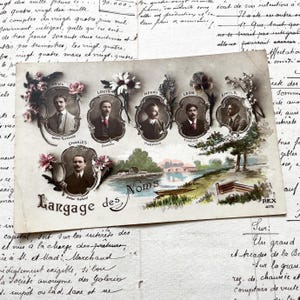 1910er Jahre - Postkarte über die Bedeutung von Vornamen