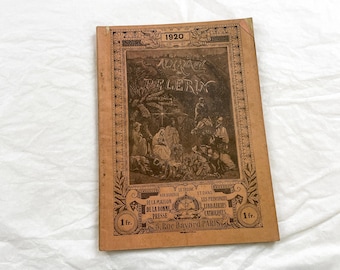 1920s - Vintage French Almanac - Pelerin Catholic Journal - World War I Victory - Maréchal Foch - Historical France - Collectible Old Book