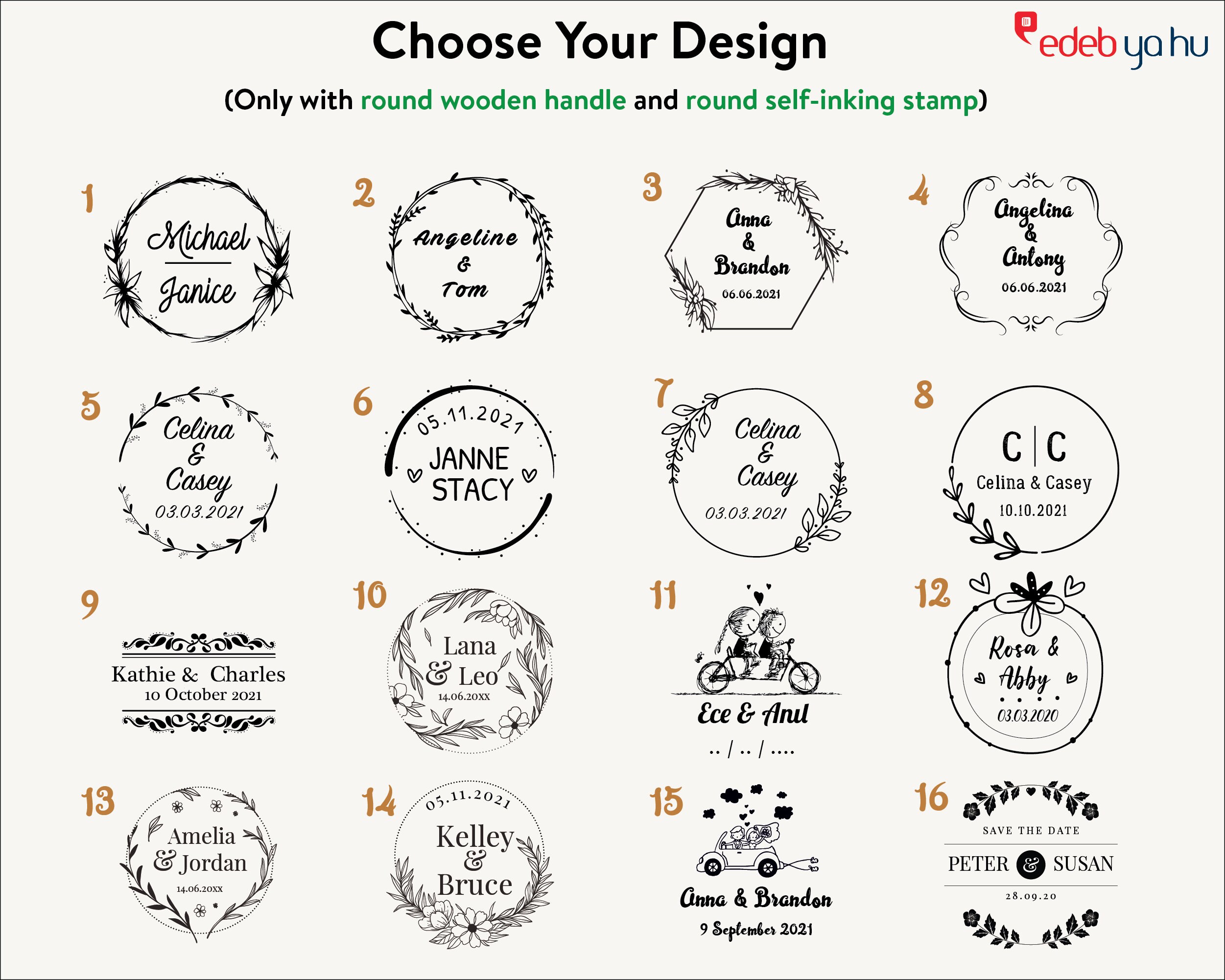 Custom Wedding Stamp Personalized Invitation Stamp Wedding Etsy