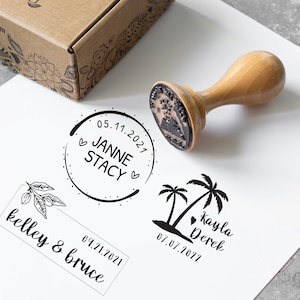 Custom Logo Stamp, Wedding Stamp Logo, Business Logo Stamp, Wood Stamp Blocks, Logo Branding Stamp, Custom Rubber Stamp, Self Inking Logo