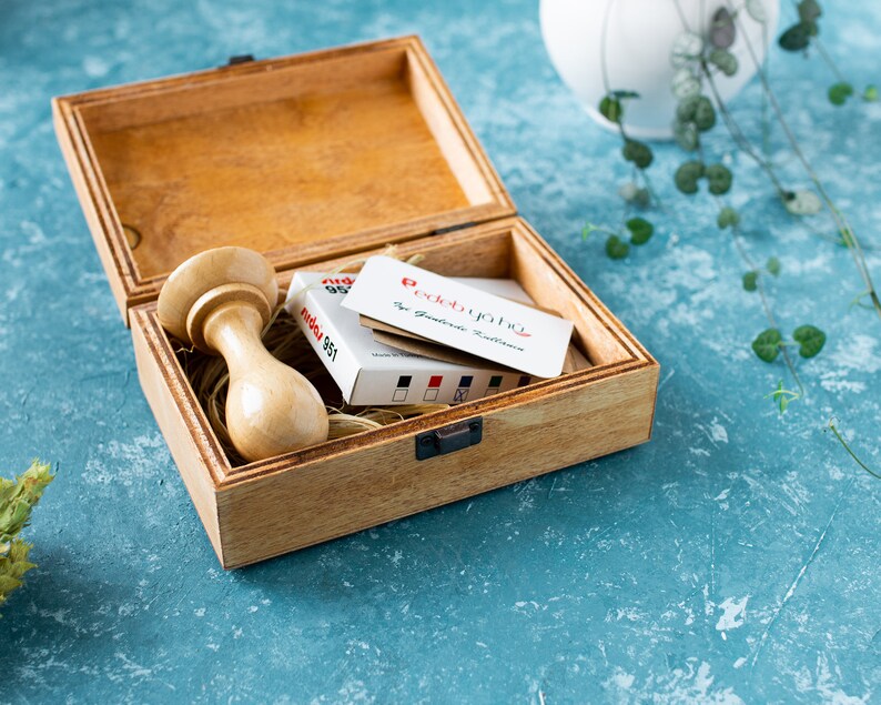 Custom Book Stamp Personalized Self Inking Stamp Book Lover Etsy