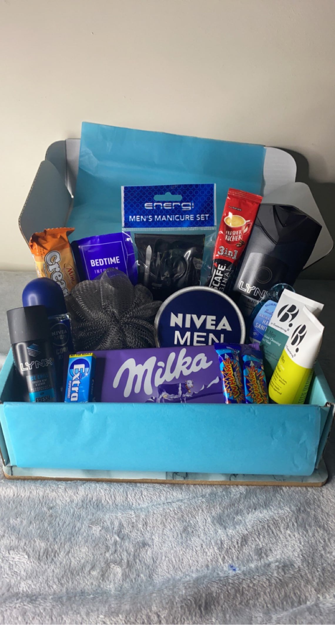 Mens Essentials Giftbox Mens Giftbox Gift for Him Etsy