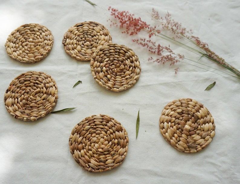 BagoEco Water Hyacinth Coaster - Thumbnail 3