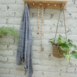 Jute häkeln Blumenampel | Jute Blumenampel | Blumenampel | gehäkelte Vase | Übertopf aus Jute