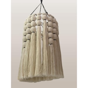 Modern Minimalist Thread Lampshade Art