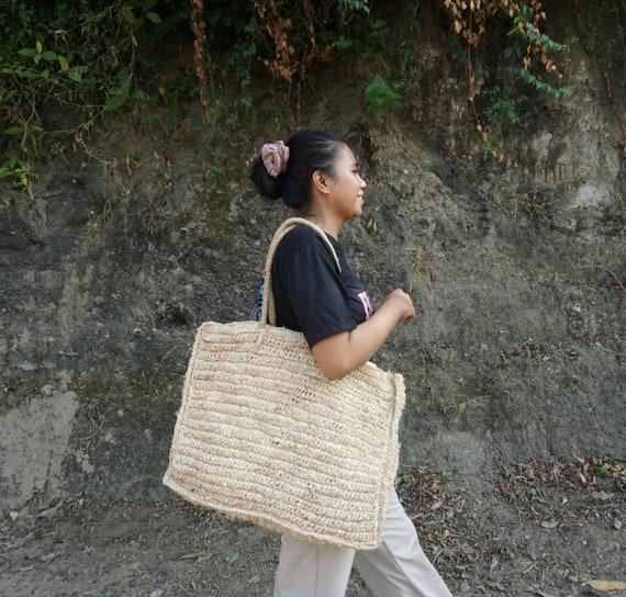 Strandtasche bast groß Clearance