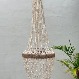 Stil 2 Muscheln Anhänger Linght | Maritimer Kronleuchter | Boho Küsten Dekor