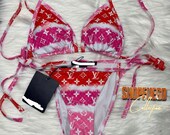 Designer Monogram Handmade Swim Bikini