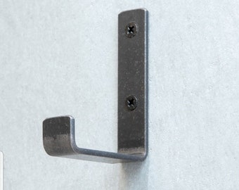 4 Ganci Da Parete Doppi In Metallo Stile Rustico – Lega Di Zinco – Per Cappotti, Asciugamani, Bagno E Cucina – Nero - 3