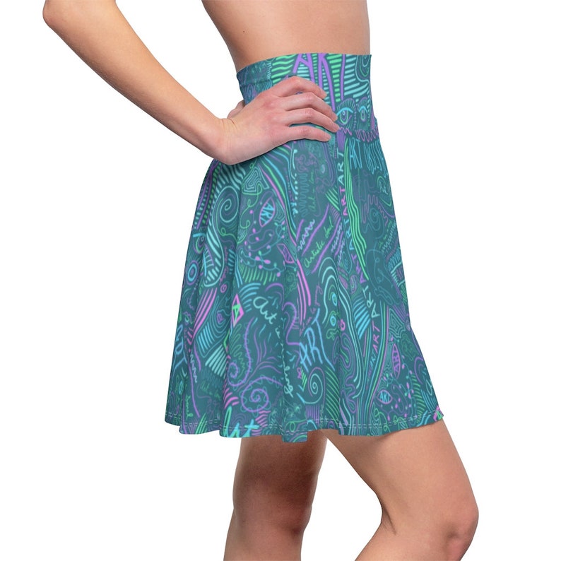 Art Lover Gifts for women Gift for Artist Friend Artsy Skirts Artistic Womens Clothing Artist Gifts for Women Art Skirt Artist Clothes