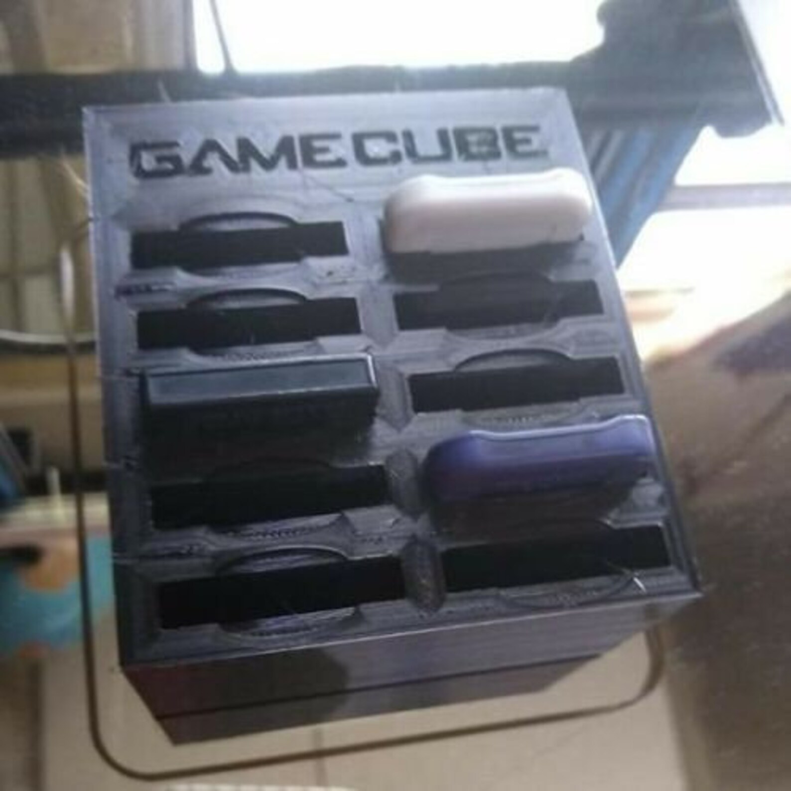 GAMECUBE MEMORY card 10 slot holder Etsy
