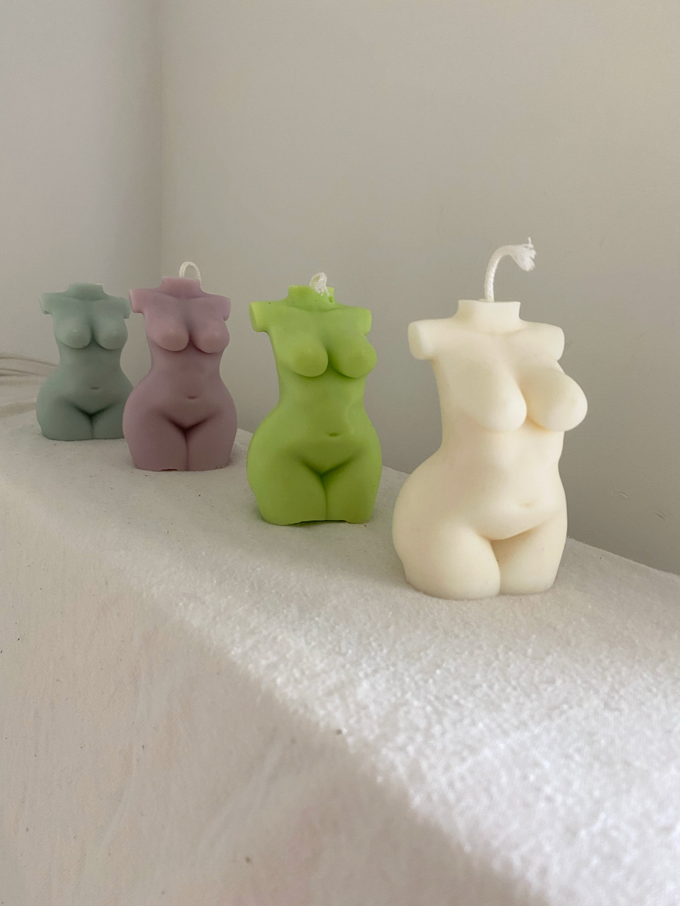 Bougie Buste Lilith à La Cire de Soja