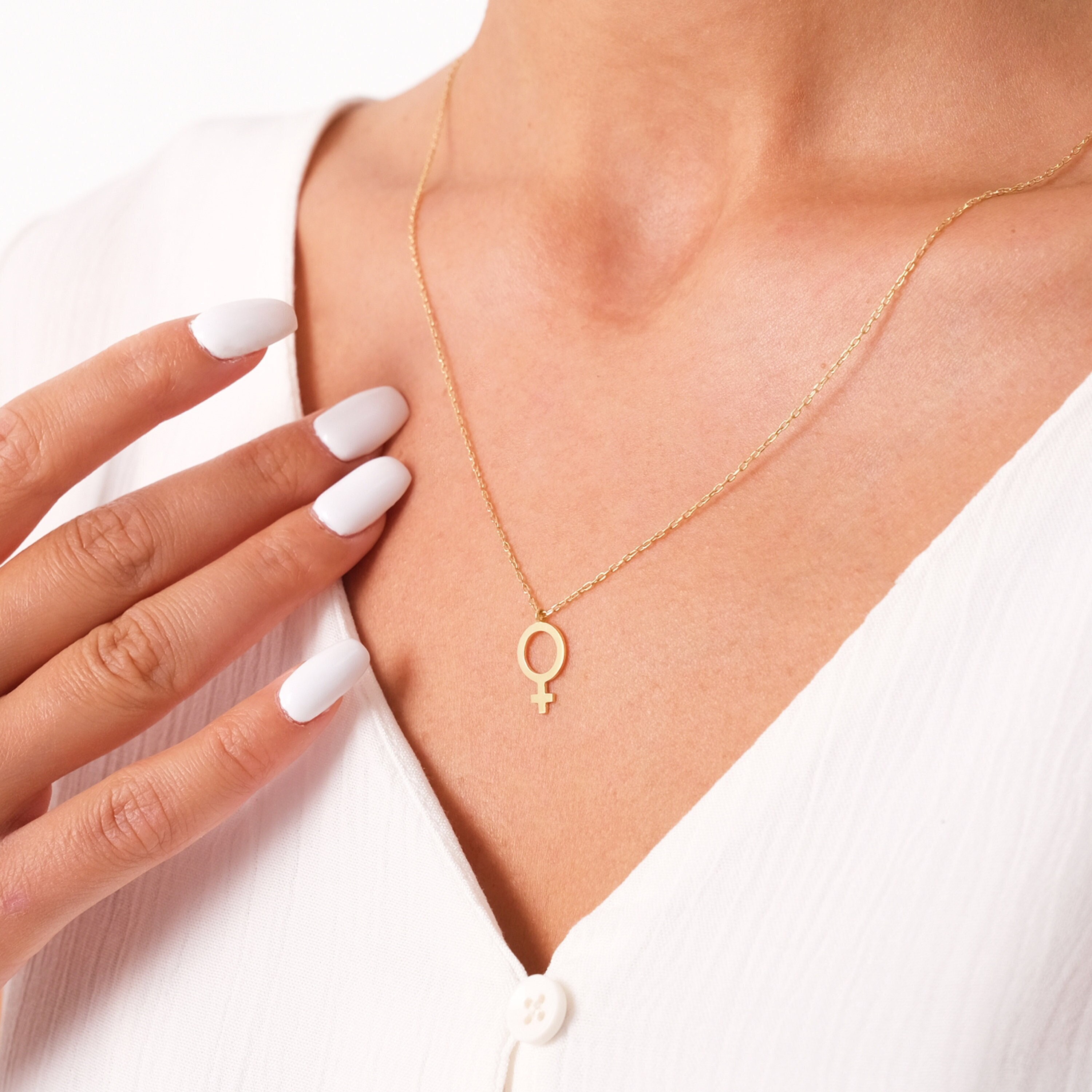 Gold Female Charm Etsy Singapore