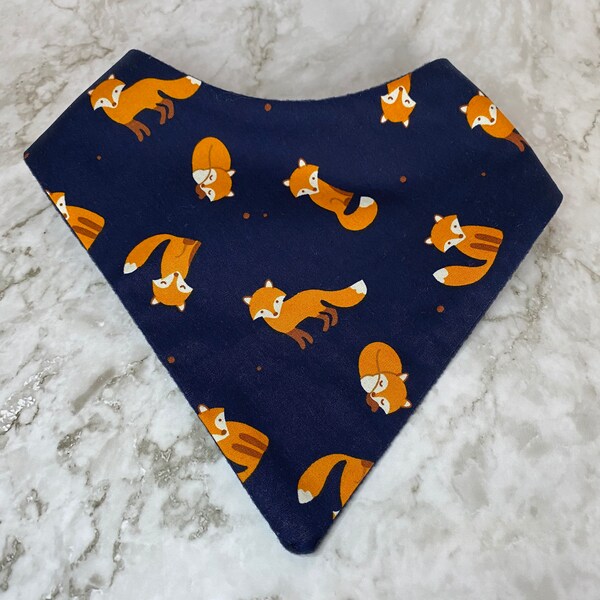 Hey There Foxy! Dribble Bib