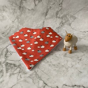 Woolly Sheep Dribble Bib