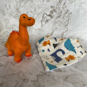 Dippy the Dinosaur Bandana Dribble Bib