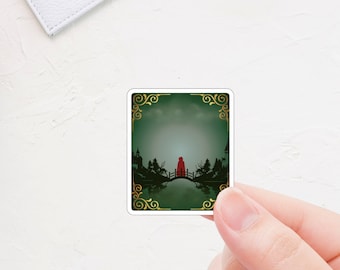 Mini Book Sticker - One Dark Window Rachel Gillig