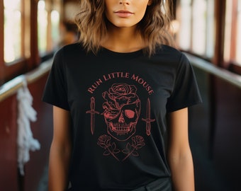 Run Little Mouse Black T Shirt - Haunting Adeline HD Carlton Zade Meadows