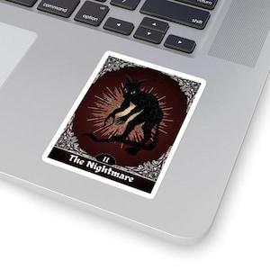 Providence Card Sticker - The Nightmare, One Dark Window Two Twisted Crowns