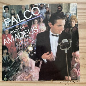 1985 Falco - Rock Me Amadeus - 7” Vinyl Single