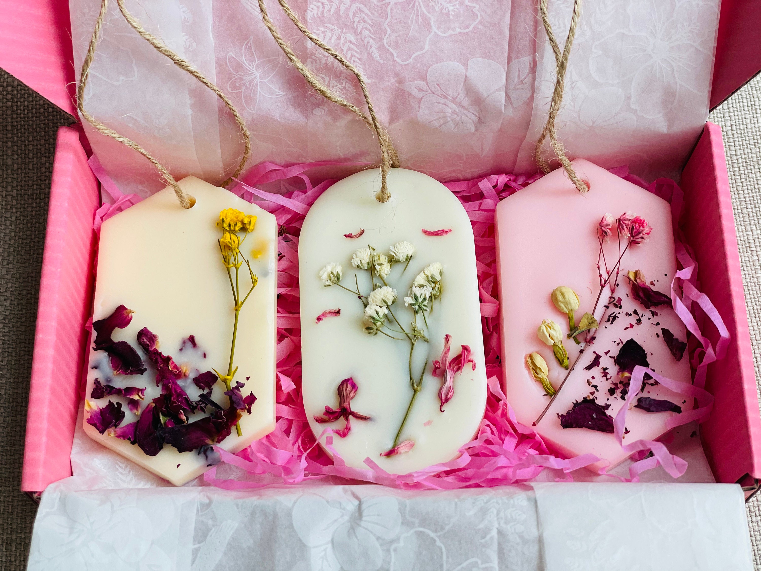 Soy wax sachets air fresheners room fresheners wardrobe Etsy