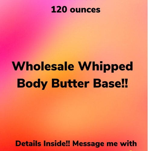 Wholesale Body Butter Base Etsy