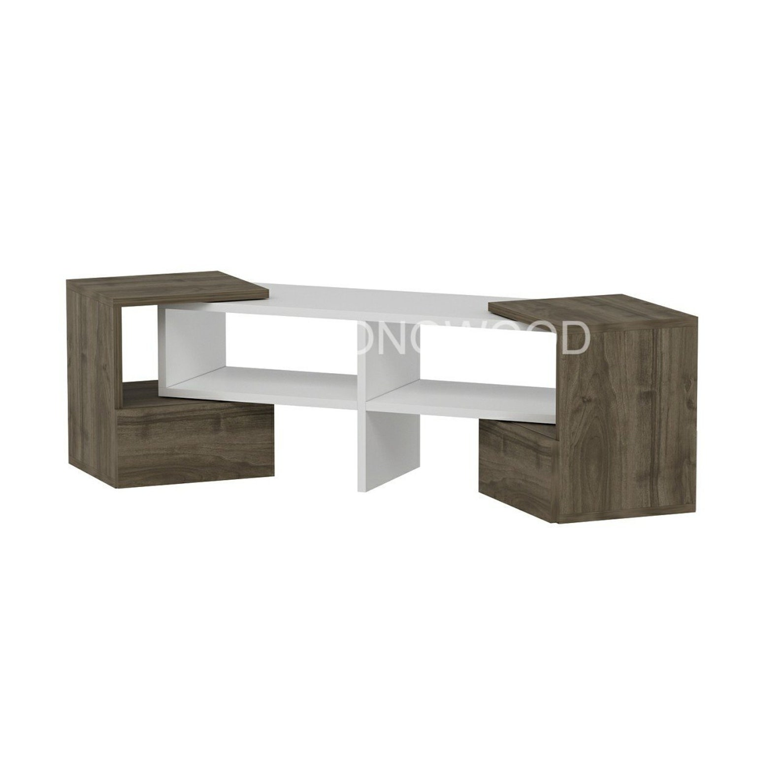 Moderne ergonomische TV-Einheit Pop-up-TV-Ständer Holz Ecke | Etsy