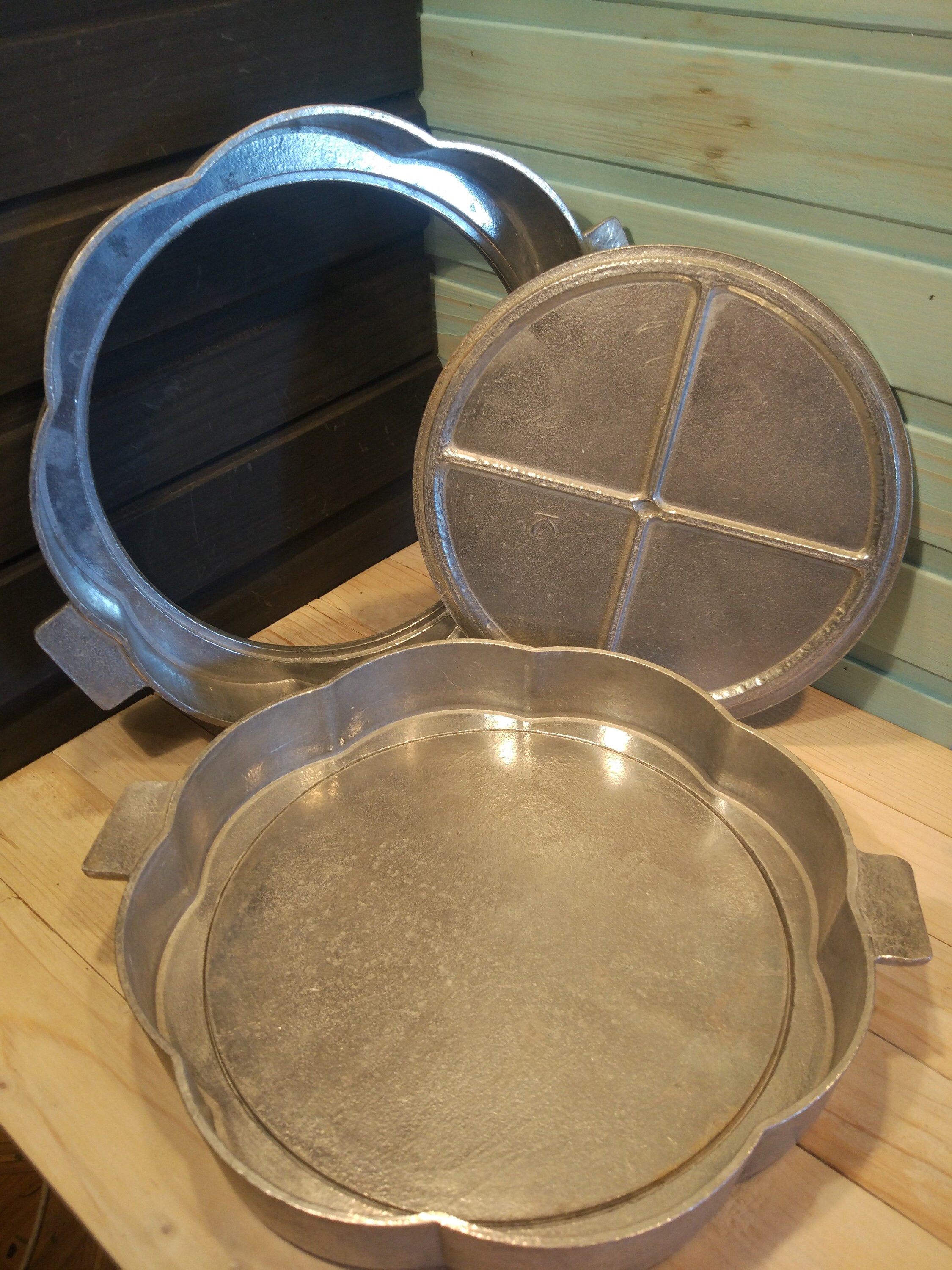 Vintage Magd Kuchen Pfanne Aluminium Kuchenpfanne ...