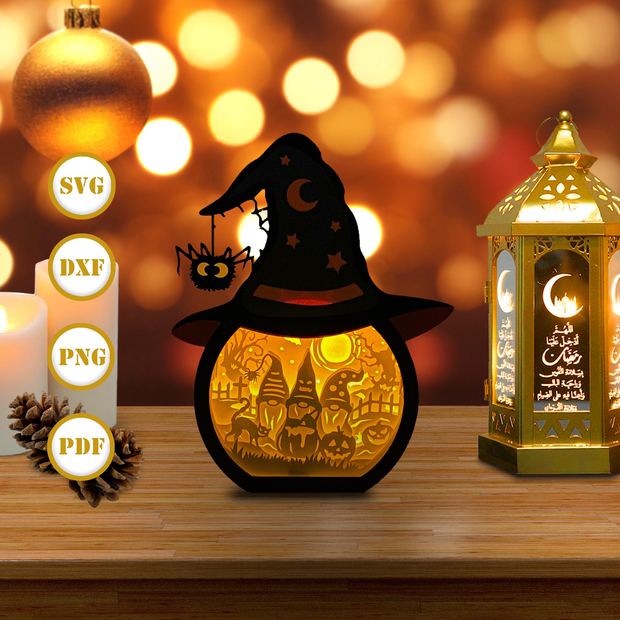 DIY Ramadan Decoration: Ramadan Lampshade - Girl Refurbished