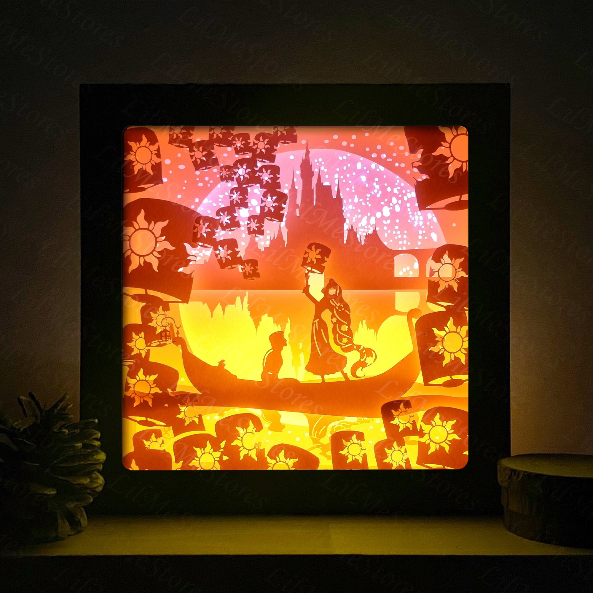 Avatar Shadowbox The Last Airbender 3D Cut Paper Art Piece Handmade avatar-shadowbox-the-last-airbender-3d-cut-paper-art-piece-handmade