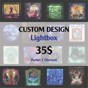 Design personalizzato per light box (normale) - fai da te
