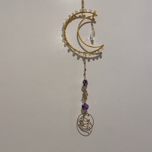 Moon Crystal Suncatcher