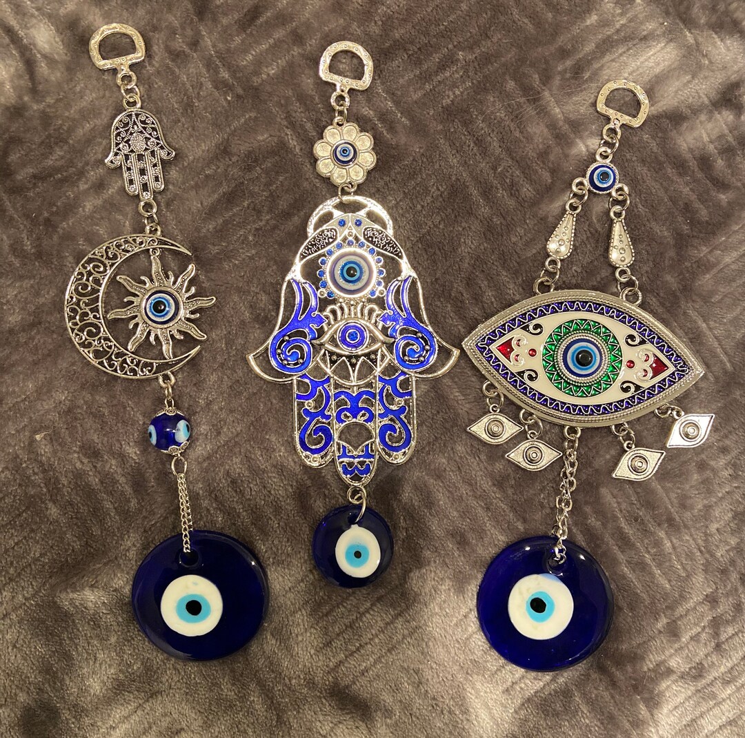 Evil Eye Protection Charms Etsy