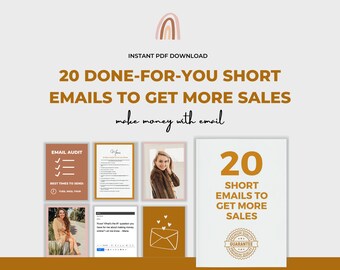 Ultimate Short Email Templates For Lead Generation, Short Email Prompts, Email Templates, Email Ideas To Get Clients, Email Captions