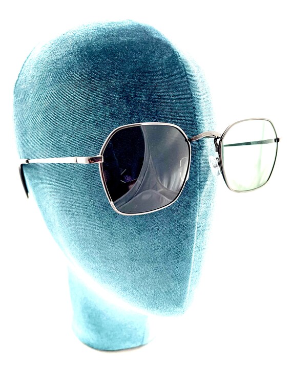 Vintage 70’s hexagon sunglasses unisex, Retro sty… - image 6
