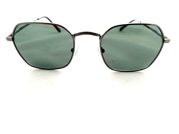 Vintage 70’s hexagon sunglasses unisex, Retro sty… - image 1