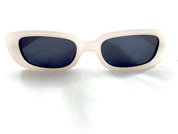 White 60s sales sunglasses