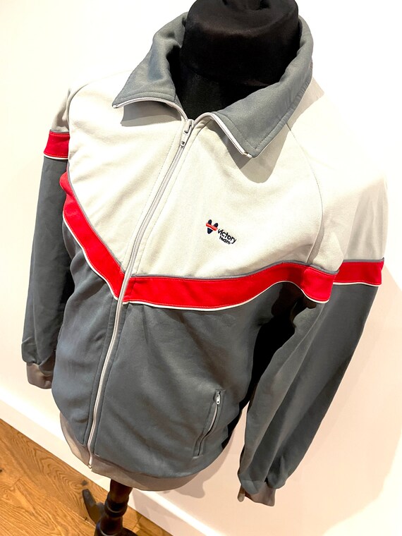 Mens Vintage Sports Jacket, All Original 70’s Track T… Gem